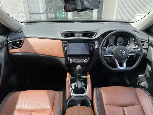 日産 エクストレイル 20Xi レザーエディション 石川県 2020(令2)年 6.1万km ダイヤモンドブラック 4WD/ワンオーナー/プロパイロット/純正9型メモリーナビ/フルセグTV/アラウンドビューモニター/LEDヘッドライト/革シート/シートヒーター/ETC/パワーバックドア/インテリキー/プッシュスタート/電動ミラー/スマートルームミラー/フリップダウンモニター/純正アルミホイール/保証書
