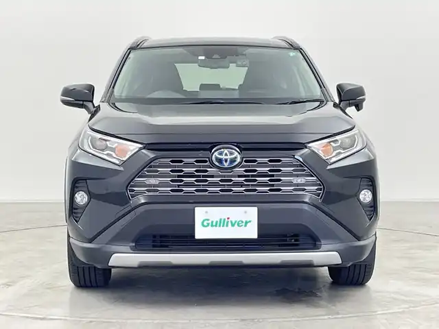 トヨタ ＲＡＶ４ ハイブリットG 群馬県 2020(令2)年 7.1万km アティチュードブラックマイカ サンルーフ　9型ナビ　電動リアゲート　衝突被害軽減ブレーキ　ルーフレール　バックカメラ　アダプティブクルーズコントロール　シートヒーター　パワーシート　ステアリングヒーター　AC100V 禁煙車