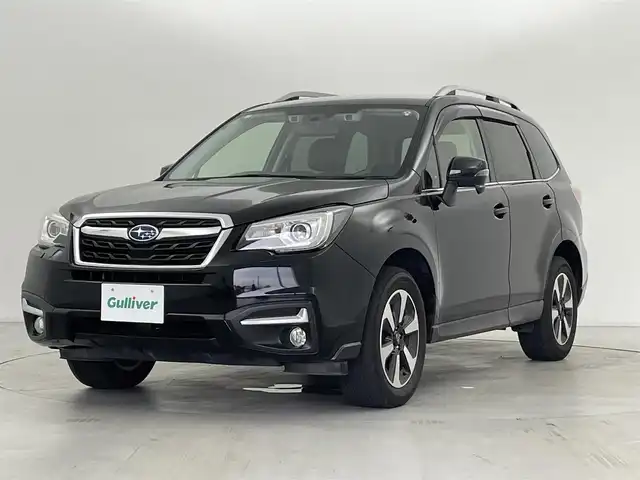 スバル フォレスター Xブレイク 群馬県 2016(平28)年 8.3万km クリスタルブラックシリカ パワーリヤゲート/アドバンスドセイフティパッケージ/・アダプティブドライビングビーム/・スバルリヤビークルディテクション(後側方警戒支援システム)/運転席&助手席8ウェイパワーシート/キーレスアクセス&プッシュスタート/＝＝＝＝＝/carrozzeriaフリップダウンモニター(TVM-FW1030)/carrozzeriaナビ/・AM/FM/CD/DVD/SD/Bluetooth/フルセグTV/アイサイトver.3/・全車速追従機能付クルーズコントロール/・先行車発進お知らせ/・プリクラッシュブレーキ/・アクティブレーンキープ（車線逸脱抑制）/・AT誤発進抑制制御/・AT誤後進抑制制御/・車線逸脱警報/・ふらつき警報/パドルシフト/アイドリングストップ