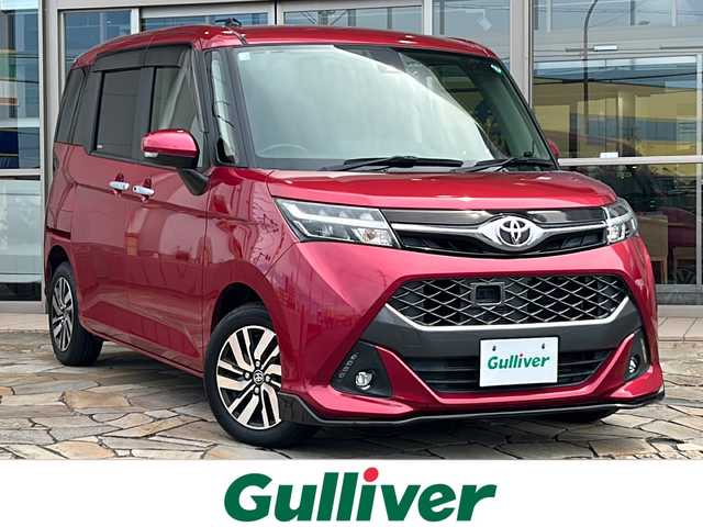 トヨタ タンク カスタムG S 静岡県 2017(平29)年 5万km マゼンタベリーマイカM 純正ナビ/CD/DVD/Bluetooth/フルセグ/AM/FM/SD//主要装備/・クルーズコントロール　/・コーナーセンサー　/・シートヒーター　/・アイドリングストップ　/・ドライブレコーダー　/・純正ナビ　/・バックモニター　/・オートライト　/・スマートキー　/・ステアリングリモコン　/・レーンキープ　/・ＬＥＤライト/・フォグランプ/・衝突軽減システム/・純正アルミホイール/・純正フロアマット/・プッシュスタート