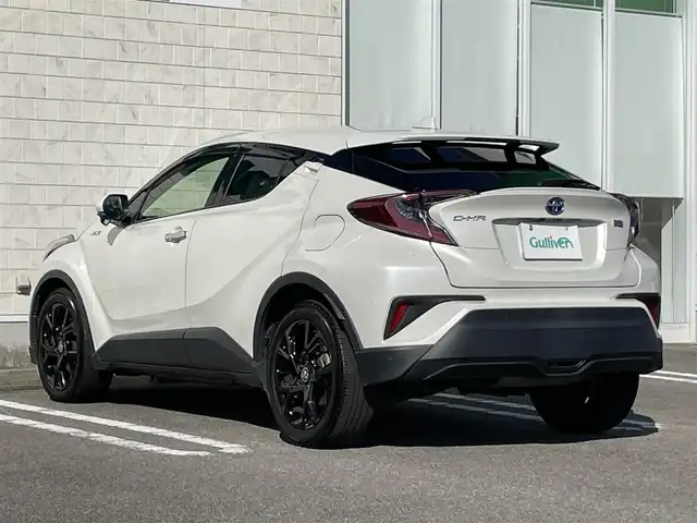 トヨタ Ｃ－ＨＲ G モード ネロ 宮崎県 2019(平31)年 7.2万km ホワイトパールクリスタルシャイン 純正SDナビ/（CD/DVD/AM/FM/BT)/フルセグTV/バックカカメラ/ステアリングスイッチ/クルーズコントロール/D席/N席シートヒーター/クリアランスソナー/ハーフレザーシート/ドライブレコーダー/ブラインドスポットモニタ/ETC
