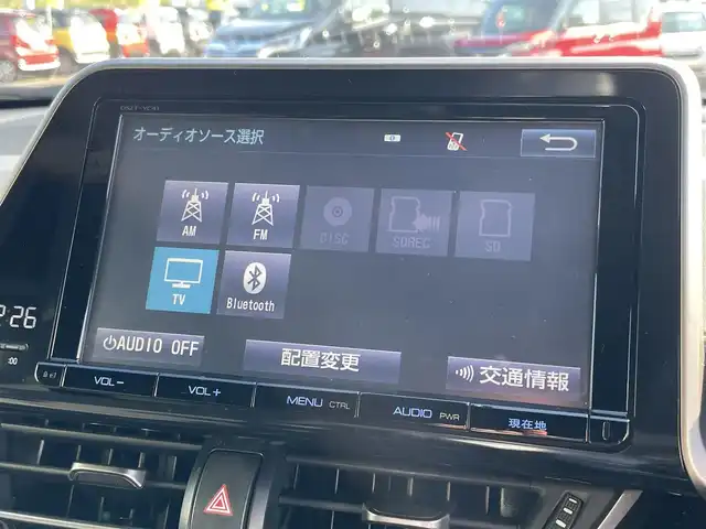 トヨタ Ｃ－ＨＲ G モード ネロ 宮崎県 2019(平31)年 7.2万km ホワイトパールクリスタルシャイン 純正SDナビ/（CD/DVD/AM/FM/BT)/フルセグTV/バックカカメラ/ステアリングスイッチ/クルーズコントロール/D席/N席シートヒーター/クリアランスソナー/ハーフレザーシート/ドライブレコーダー/ブラインドスポットモニタ/ETC