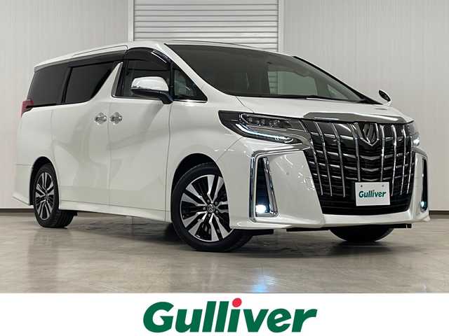 トヨタ アルファード S Cパッケージ 熊本県 2020(令2)年 8.9万km ホワイトパールクリスタルシャイン 純正メモリナビ（ＣＤ/ＤＶＤ/ＢＴ/ラジオ/フルセグ）/サンルーフ/フリップダウンモニター/バックカメラ/ドライブレコーダー/ＥＴＣ/両側パワースライドドア/Ｄ・Ｎ席パワーシート/Ｄ席メモリーシート/Ｄ・Ｎ席シートヒーター・エアシート/パワーバックドア/レーダークルーズコントロール/レーンキープ/衝突軽減システム/横滑り防止装置/前後コーナーセンサー/ステアリングヒーター/ステアリングスイッチ/オートハイビーム/オートライト/フォグランプ/電動パーキングブレーキ（オートホールド付き）/純正フロアマット/ドアバイザー/純正18インチＡＷ/プッシュスタート/スマートキー