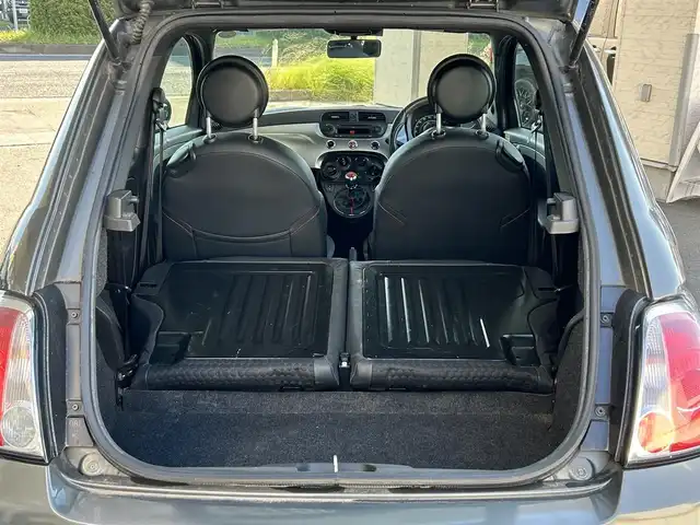 フィアット ５００Ｓ ツインエア 宮城県 2013(平25)年 12.3万km ガンＭ ・純正オーディオ/（FM/AM/CD)/・アイドリングストップ/（スタートストップ機能）/・ハーフレザーシート/・革ステアリング/・ステアリングスイッチ/・フロントフォグランプ/・リアフォグランプ/・ETC/・ISOFIX/・社外15インチアルミホイール（冬）/・純正15インチアルミホイール付き（夏）/・フロアマット/・Wエアバッグ+サイドエアバッグ/ABS/・取扱説明書