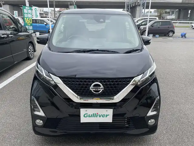 日産 デイズ HWS G ターボ プロパイロットED 石川県 2020(令2)年 1.6万km ブラック プロパイロット/純正9型ナビ/フルセグTV/アラウンドビューモニター/LEDヘッドライト/ETC/エマージェンシーブレーキ/純正アルミホイール/スマートキー/プッシュスタート/レーンキープアシスト/保証書