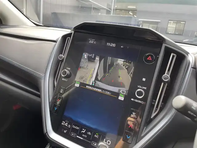 スバル レヴォーグ 1．8GT－H EX 滋賀県 2022(令4)年 1.8万km セラミックホワイト 純正11.6インチナビ/Bluetooth/USB/AppleCarPlay/AndroidAuto/フルセグTV/デジタルマルチビューモニター/全車速追従機能付クルーズコントロール/パワーバックドア/ETC/シートヒーター/パワーシート/パドルシフト/アイサイト/LEDヘッドライト/スマートキー/純正アルミホイール