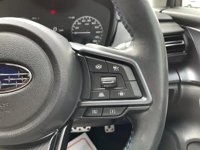 スバル レヴォーグ 1．8GT－H EX 滋賀県 2022(令4)年 1.8万km セラミックホワイト 純正11.6インチナビ/Bluetooth/USB/AppleCarPlay/AndroidAuto/フルセグTV/デジタルマルチビューモニター/全車速追従機能付クルーズコントロール/パワーバックドア/ETC/シートヒーター/パワーシート/パドルシフト/アイサイト/LEDヘッドライト/スマートキー/純正アルミホイール