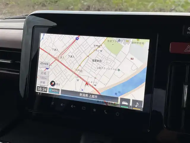 スズキ スペーシア カスタム HYBRID XS 新潟県 2024(令6)年 2万km ブルーイッシュブラックパール3 4WD/純正メモリナビ/BT/フルセグテレビ/全方位カメラ/衝突被害軽減ブレーキ/レーンキープアシスト/レーダークルーズコントロール/両側パワースライドドア/半革シート/シートヒーター /ステアリングヒーター/ステアリングスイッチ/コーナーセンサー/スマートキー/プッシュスタート/LEDヘッドライト/オートライト/オートハイビーム/フォグランプ/純正15インチアルミホイール