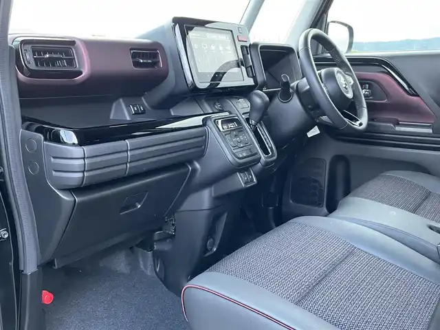 スズキ スペーシア カスタム HYBRID XS 新潟県 2024(令6)年 2万km ブルーイッシュブラックパール3 4WD/純正メモリナビ/BT/フルセグテレビ/全方位カメラ/衝突被害軽減ブレーキ/レーンキープアシスト/レーダークルーズコントロール/両側パワースライドドア/半革シート/シートヒーター /ステアリングヒーター/ステアリングスイッチ/コーナーセンサー/スマートキー/プッシュスタート/LEDヘッドライト/オートライト/オートハイビーム/フォグランプ/純正15インチアルミホイール