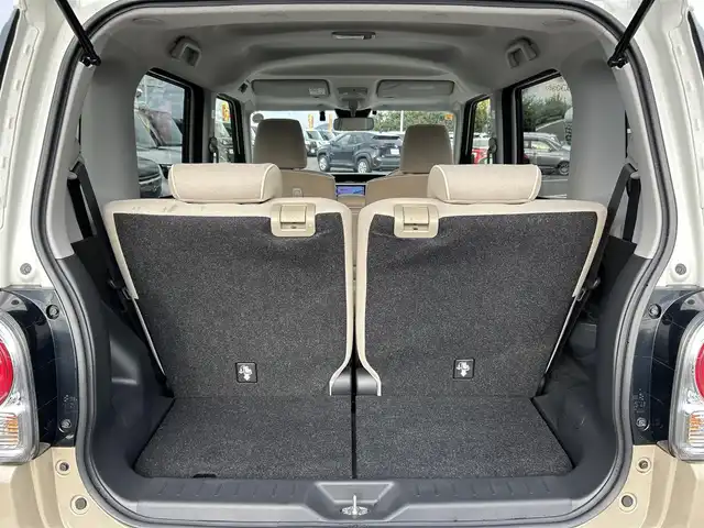 ダイハツ ムーヴ キャンバス G メイクアップ リミテッド　SAⅢ 島根県 2020(令2)年 6万km パールホワイトⅢ/ナチュラルベージュマイカメタリック 2トーン 純正SDナビ（Bluetooth・AM・FM・CD・DVD）/フルセグTV/全周囲カメラ/バックカメラ/フロントカメラ/サイドカメラ/ETC/純正ドライブレコーダー/両側パワースライドドア/コーナーセンサー/LEDヘッドライト/フォグランプ/オートライト/レーンキープアシスト/衝突被害軽減ブレーキ/横滑り防止装置/禁煙車/サマータイヤ付き