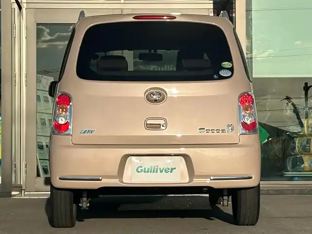 ダイハツ ミラ ココア プラスX 愛媛県 2014(平26)年 5.3万km ココアベージュマイカメタリック clearionナビ（Bluetooth/SD/フルセグテレビ/iPod）/バックカメラ/ETC/ルーフレール/フロアマット/ベンチシート/横滑り防止装置/盗難防止装置/前席エアバック/LEDヘッドライト/フォグランプ/オートライト/スマートキー/アイドリングストップ