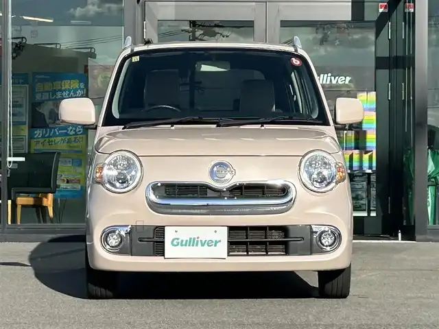 ダイハツ ミラ ココア プラスX 愛媛県 2014(平26)年 5.3万km ココアベージュマイカメタリック clearionナビ（Bluetooth/SD/フルセグテレビ/iPod）/バックカメラ/ETC/ルーフレール/フロアマット/ベンチシート/横滑り防止装置/盗難防止装置/前席エアバック/LEDヘッドライト/フォグランプ/オートライト/スマートキー/アイドリングストップ