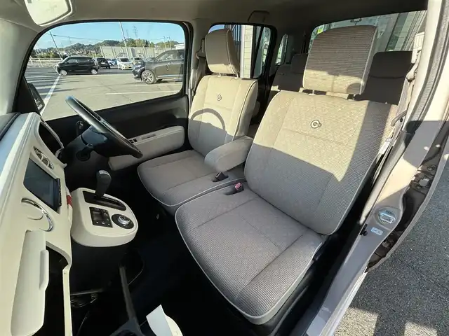 ダイハツ ミラ ココア プラスX 愛媛県 2014(平26)年 5.3万km ココアベージュマイカメタリック clearionナビ（Bluetooth/SD/フルセグテレビ/iPod）/バックカメラ/ETC/ルーフレール/フロアマット/ベンチシート/横滑り防止装置/盗難防止装置/前席エアバック/LEDヘッドライト/フォグランプ/オートライト/スマートキー/アイドリングストップ