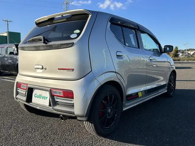 スズキ アルト ワークス 宮城県 2017(平29)年 10.1万km スチールシルバーM ユーザー買取/スマートキー/スペアキー/AAＣ/社外フロアマット/ドアバイザー/純正15インチアルミホイール