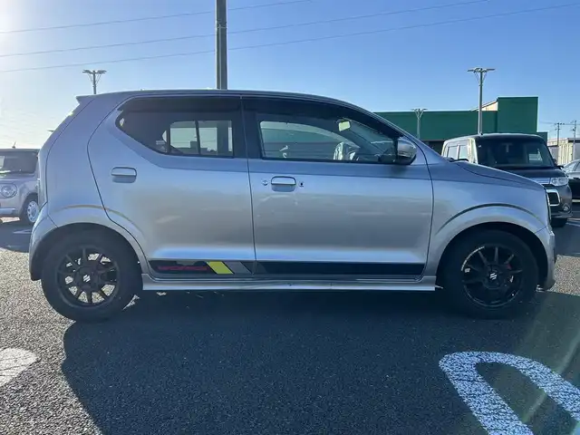 スズキ アルト ワークス 宮城県 2017(平29)年 10.1万km スチールシルバーM ユーザー買取/スマートキー/スペアキー/AAＣ/社外フロアマット/ドアバイザー/純正15インチアルミホイール