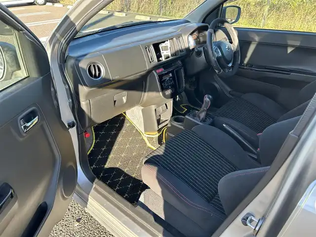 スズキ アルト ワークス 宮城県 2017(平29)年 10.1万km スチールシルバーM ユーザー買取/スマートキー/スペアキー/AAＣ/社外フロアマット/ドアバイザー/純正15インチアルミホイール