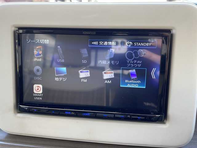 スズキ ラパン X 道東・釧路十勝 2015(平27)年 9.1万km カシスピンクパールメタリック ・４WD/・社外SDメモリナビ/（CD・DVD・BT・フルセグ・ラジオ）/・バックカメラ/・前席シートヒーター/・純正フロアマット/・アイドリングストップ/・ETC２.0/・社外エンジンスターター/・電動格納ミラー/・ウィンカーミラー/・ドアバイザー/・LEDヘッドリト/・オートライト/・横滑り防止装置/・衝突被害軽減ブレーキ/・保証書/・取扱説明書