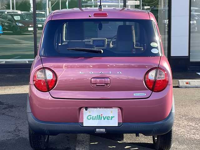 スズキ ラパン X 道東・釧路十勝 2015(平27)年 9.1万km カシスピンクパールメタリック ・４WD/・社外SDメモリナビ/（CD・DVD・BT・フルセグ・ラジオ）/・バックカメラ/・前席シートヒーター/・純正フロアマット/・アイドリングストップ/・ETC２.0/・社外エンジンスターター/・電動格納ミラー/・ウィンカーミラー/・ドアバイザー/・LEDヘッドリト/・オートライト/・横滑り防止装置/・衝突被害軽減ブレーキ/・保証書/・取扱説明書