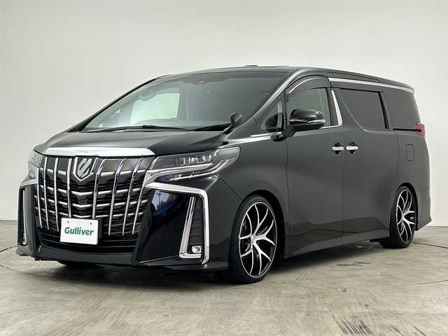 トヨタ アルファード S Aパッケージ 三重県 2018(平30)年 3.4万km ブラック /禁煙車//ツインサンルーフ//アルパインビックＸナビ/（フルセグ/CD/DVD/BT/FM/AM）//トヨタセーフティセンス//バックカメラ//両側パワースライドドア//レーダークルーズコントロール//レザー調シートカバー//LTA//クリアランスソナー//PCS//RSA//LEDオートライト//MST20インチAW//ステアリングスイッチ//ブリッツ車高調//ビルドインETC//プッシュスタート//スマートキー//スペアキー有
