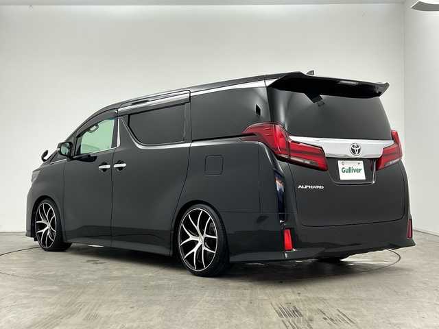 トヨタ アルファード S Aパッケージ 三重県 2018(平30)年 3.4万km ブラック /禁煙車//ツインサンルーフ//アルパインビックＸナビ/（フルセグ/CD/DVD/BT/FM/AM）//トヨタセーフティセンス//バックカメラ//両側パワースライドドア//レーダークルーズコントロール//レザー調シートカバー//LTA//クリアランスソナー//PCS//RSA//LEDオートライト//MST20インチAW//ステアリングスイッチ//ブリッツ車高調//ビルドインETC//プッシュスタート//スマートキー//スペアキー有