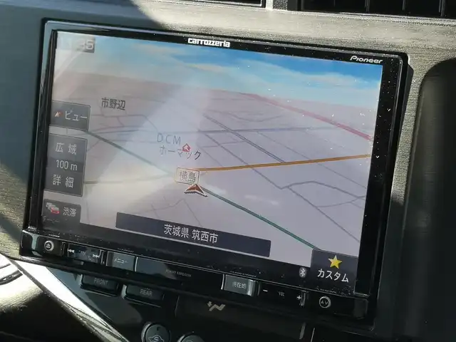 トヨタ アクア G G’s 茨城県 2017(平29)年 8.2万km ホワイトパールクリスタルシャイン カロッツェリア８インチナビ/バックカメラ/クルーズコントロール/nanoe/パワーシート/両側シートヒーター/前後ドラレコ/ETC/プッシュスタート/スマートキー/スペアキー×２