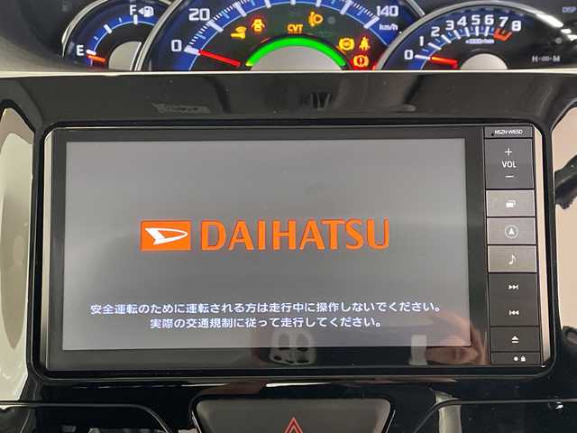 ダイハツ タント カスタム RS 福井県 2015(平27)年 5.5万km タングステングレーM 純正8インチSDナビ/フルセグTV/BT/DVD/CD/USB/SD/バックカメラ/ETC/両側パワースライドドア/オートライト/LEDヘッドライト/純正15インチアルミホイール/プッシュスタート/スマートキー×2/純正フロアマット/ステアリングスイッチ/盗難防止装置/アイドリングストップ/ベンチシート