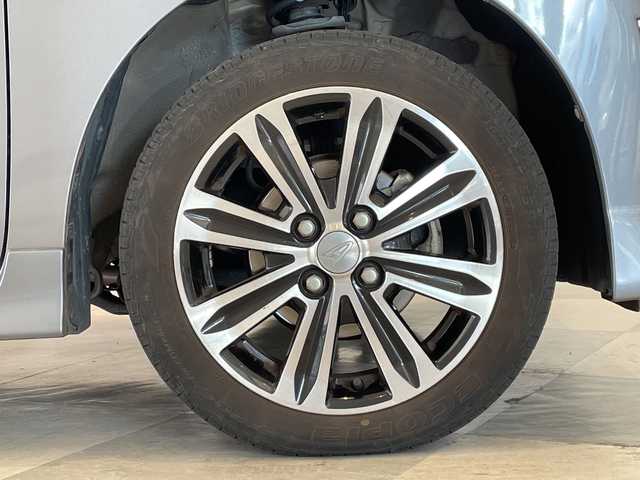 ダイハツ タント カスタム RS 福井県 2015(平27)年 5.5万km タングステングレーM 純正8インチSDナビ/フルセグTV/BT/DVD/CD/USB/SD/バックカメラ/ETC/両側パワースライドドア/オートライト/LEDヘッドライト/純正15インチアルミホイール/プッシュスタート/スマートキー×2/純正フロアマット/ステアリングスイッチ/盗難防止装置/アイドリングストップ/ベンチシート