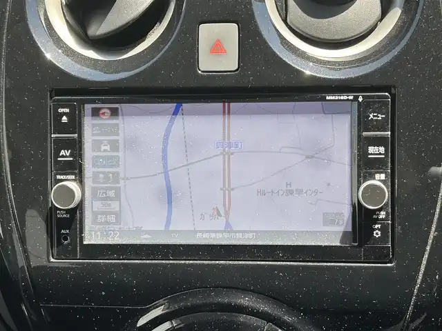 日産 ノート e－パワー X 長崎県 2018(平30)年 3.4万km スーパーブラック ワンオーナー/純正メモリナビ/(CD/DVD/BT/フルセグ)/全方位カメラ/衝突軽減ブレーキ/レーンアシスト/ETC/コーナーセンサー/デジタルインナーミラー/純正15インチAW