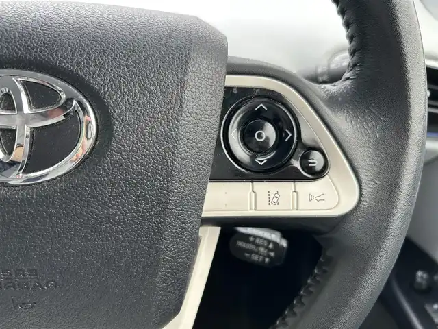 トヨタ プリウス S ツーリングセレクション 埼玉県 2016(平28)年 3.1万km スティールブロンドM ワンオーナー車/セーフティセンス/レザーシート/前席シートヒーター/純正９型ナビTV/バックカメラ/ビルトインETC/LEDヘッドライト/純正17インチAW/クリアランスソナー/レーダークルーズコントロール/衝突軽減ブレーキ/プッシュスタート/スマートキー/走行３０５１８キロ/保証書付整備手帳/取扱説明書
