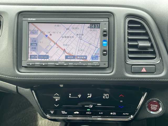 ホンダ ヴェゼル G 道東・釧路十勝 2016(平28)年 5.6万km クリスタルブラックパール 4WD/寒冷地仕様/純正メモリナビ　VXM-164VFXi/　(AM/FM/CD/DVD/BT)/フルセグTV/バックカメラ/横滑り防止装置/ビルドインETC/純正エンジンスターター/電子パーキング/ブレーキホールド/ステアリングスイッチ