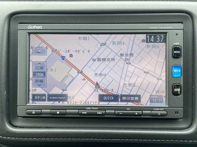 ホンダ ヴェゼル G 道東・釧路十勝 2016(平28)年 5.6万km クリスタルブラックパール 4WD/寒冷地仕様/純正メモリナビ　VXM-164VFXi/　(AM/FM/CD/DVD/BT)/フルセグTV/バックカメラ/横滑り防止装置/ビルドインETC/純正エンジンスターター/電子パーキング/ブレーキホールド/ステアリングスイッチ