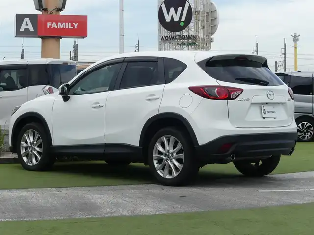 マツダ ＣＸ－５ XD 千葉県 2014(平26)年 5.9万km クリスタルホワイトパールマイカ 純正SDナビ/地デジTV/【DVD/CD再生機能　Bluetooth接続】/バックカメラ/クルーズコントロール/パドルシフト/ETC/HIDヘッドライト/フォグライト/純正19インチアルミホイル/サイド/カーテンエアバッグ/アドバンストキーレスエントリー
