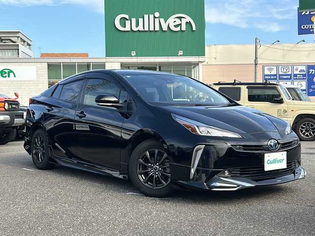 トヨタ プリウス SセーフティプラスⅡ 石川県 2020(令2)年 4.1万km アティチュードブラックマイカ ワンオーナー/アルパインナビ/フルセグテレビ/バックカメラ/ウィンカーミラー/レーダークルーズコントロール/クリアランスソナー/ドアバイザー/プッシュスタート/スマートキー/ビルトインETC/前後ドライブレコーダー/フロント、サイドエアロ/社外15インチアルミ/スタッドレスアルミSET/LEDヘッドライト