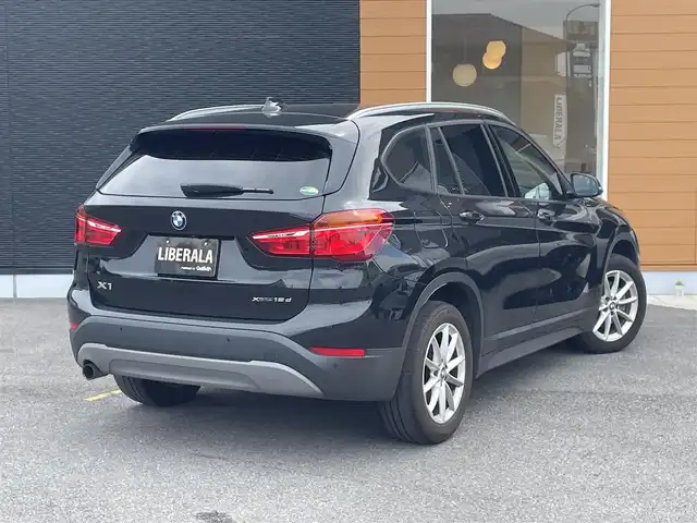 ＢＭＷ Ｘ１ xDrive 18d 栃木県 2018(平30)年 6.6万km サファイアブラックP インテリジェントセーフティ/コンフォートアクセス/ナビ/バックカメラ/ETC/シートヒーター /パワーバックドア/パークディスタンスコントロール/ドライブレコーダー/LEDヘッドライト/オートライト