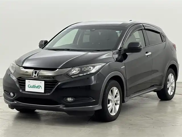 ホンダ ヴェゼル ハイブリッド X ホンダセンシング 福岡県 2016(平28)年 6.6万km クリスタルブラックパール 純正ナビ／フルセグＴＶ　/バックカメラ　/ビルトインＥＴＣ　/アダプティブクルコン　/ホンダセンシング　/コーナーセンサー　/衝突軽減　/レーンキープ　/パドルシフト　/純正１６インチアルミホイール　/ＬＥＤヘッドライト