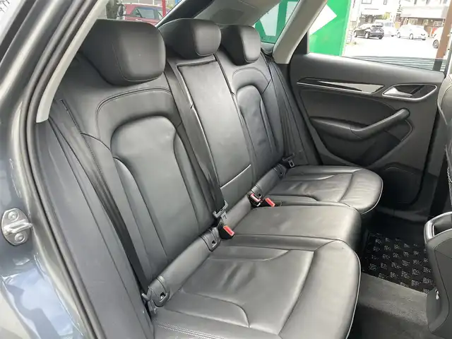 アウディ Ｑ３ 1．4 TFSI スポーツ 神奈川県 2016(平28)年 6.2万km グレー 純正HDDナビ/　（CD・DVD）/フルセグTV/バックカメラ/黒革シート/前席シートヒーター/LEDヘッドライト/パワーバックドア/コーナーセンサー/スマートキー×2/ETC/保証書/取扱説明書/H29/30/R3/R5記録簿有り