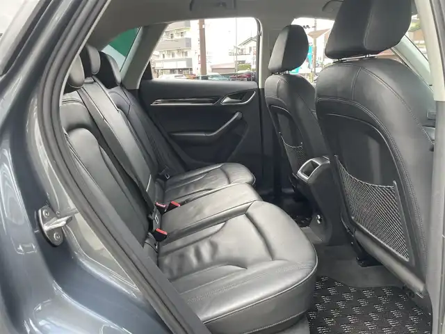 アウディ Ｑ３ 1．4 TFSI スポーツ 神奈川県 2016(平28)年 6.2万km グレー 純正HDDナビ/　（CD・DVD）/フルセグTV/バックカメラ/黒革シート/前席シートヒーター/LEDヘッドライト/パワーバックドア/コーナーセンサー/スマートキー×2/ETC/保証書/取扱説明書/H29/30/R3/R5記録簿有り