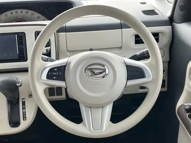 ダイハツ ムーヴ キャンバス X メイクアップ SA Ⅲ 道南・函館 2018(平30)年 6万km パールホワイトⅢ/ナチュラルベージュマイカメタリック 2トーン /純正ナビ//フルセグＴＶ//エンジンスターター//バックカメラ//レーンキープアシスト//衝突軽減ブレーキ//スマートキー//プッシュスタート//オートハイビーム//アイドリングストップ//フォグランプ