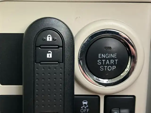 ダイハツ ムーヴ キャンバス X メイクアップ SA Ⅲ 道南・函館 2018(平30)年 6万km パールホワイトⅢ/ナチュラルベージュマイカメタリック 2トーン /純正ナビ//フルセグＴＶ//エンジンスターター//バックカメラ//レーンキープアシスト//衝突軽減ブレーキ//スマートキー//プッシュスタート//オートハイビーム//アイドリングストップ//フォグランプ