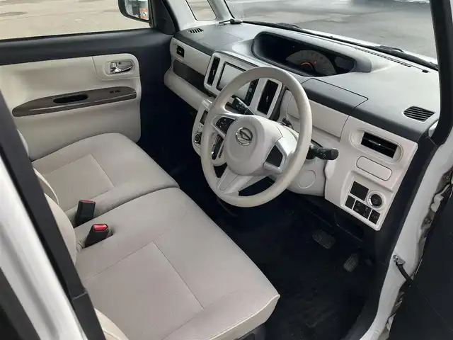 ダイハツ ムーヴ キャンバス X メイクアップ SA Ⅲ 道南・函館 2018(平30)年 6万km パールホワイトⅢ/ナチュラルベージュマイカメタリック 2トーン /純正ナビ//フルセグＴＶ//エンジンスターター//バックカメラ//レーンキープアシスト//衝突軽減ブレーキ//スマートキー//プッシュスタート//オートハイビーム//アイドリングストップ//フォグランプ