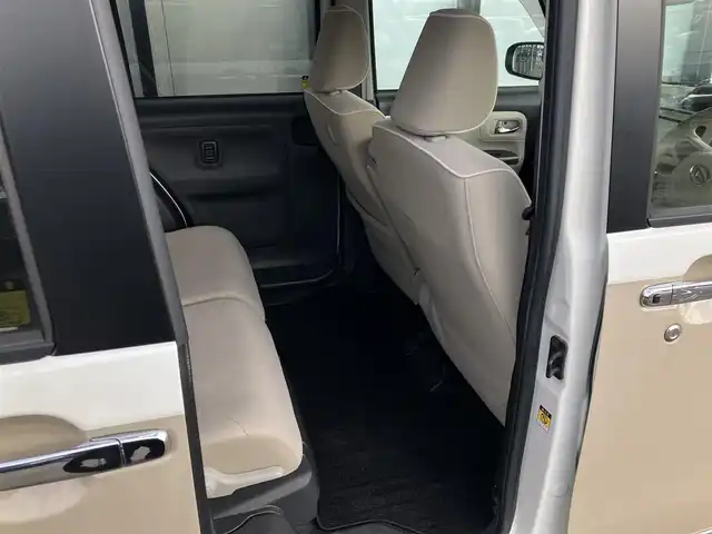 ダイハツ ムーヴ キャンバス X メイクアップ SA Ⅲ 道南・函館 2018(平30)年 6万km パールホワイトⅢ/ナチュラルベージュマイカメタリック 2トーン /純正ナビ//フルセグＴＶ//エンジンスターター//バックカメラ//レーンキープアシスト//衝突軽減ブレーキ//スマートキー//プッシュスタート//オートハイビーム//アイドリングストップ//フォグランプ