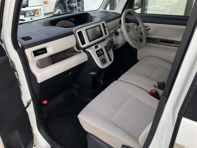 ダイハツ ムーヴ キャンバス X メイクアップ SA Ⅲ 道南・函館 2018(平30)年 6万km パールホワイトⅢ/ナチュラルベージュマイカメタリック 2トーン /純正ナビ//フルセグＴＶ//エンジンスターター//バックカメラ//レーンキープアシスト//衝突軽減ブレーキ//スマートキー//プッシュスタート//オートハイビーム//アイドリングストップ//フォグランプ