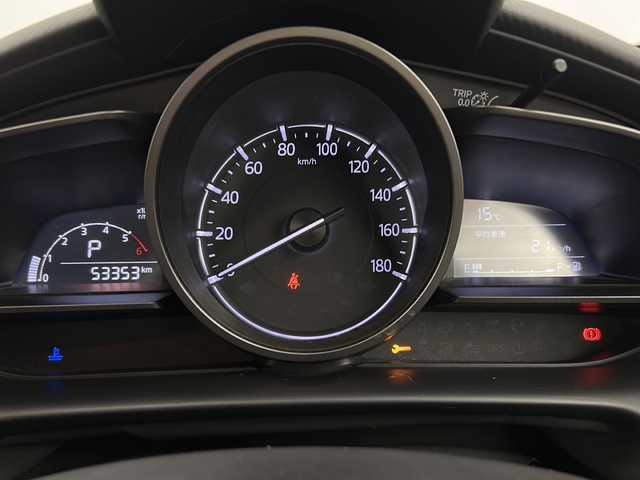 マツダ ＣＸ－３ XD 宮城県 2017(平29)年 5.4万km セラミックM 禁煙車/純正エンジンスターター/i-ACTIVSENSE/・トラクションコントロールシステム/・アイ・ストップ/・スマートブレーキサポート/マツダコネクトナビ/・BT.CD.DVD.USB.AUX/フルセグTV/バックカメラ/ビルトインETC/ドライブレコーダー(F)/革巻ステアリング/ステアリングスイッチ/プッシュスタート/スマートキー×2/純正フロアマッド/純正18インチアルミホイール/社外17インチアルミホイール(積込み)/【225/55/17 冬 残5mm】/LEDヘッドライト/リアフォグランプ/横滑り防止機能