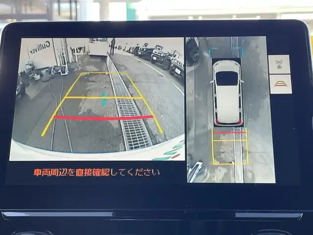 トヨタ シエンタ ハイブリッド Z 東京都 2025(令7)年 0.2万km プラチナホワイトパールマイカ ワンオーナー　/純正ディスプレィオーディオ　/・BluetoothAudio/・AppleCarPlay/AnddroidAuto/リアサーキュレーター　/アラウンドビューモニター　/両側パワースライドドア　/電動パーキングブレーキ　/ブラインドスポットモニター /セーフティ-センス　/（衝突回避支援パッケージ）/・プリクラシュセーフティ/・レーンディパーチャーアラート/・レーントレーンシングアシスト/・レーダークルーズコントロール/・アダプティブクルーズコントロール/・ロードサインアシスト/前方ドライブレコーダー/プッシュエンジンスタート/Wエアバック＆ABS/LEDライト