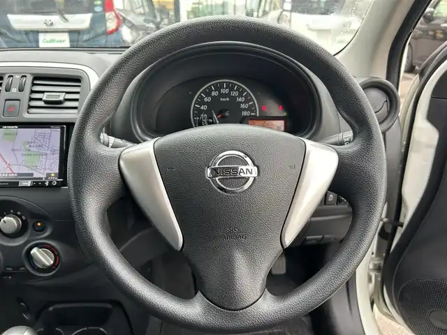 日産 マーチ 12X FOUR Vセレクション 道南・函館 2019(平31)年 6.2万km ブリリアントホワイトパール 社外ＳＤナビ（ＢＴ／ＣＤ／ＤＶＤ）/バックカメラ/ＥＴＣ/プッシスタート/横滑り防止装置/電動格納ミラー/スマートキー/オートライト