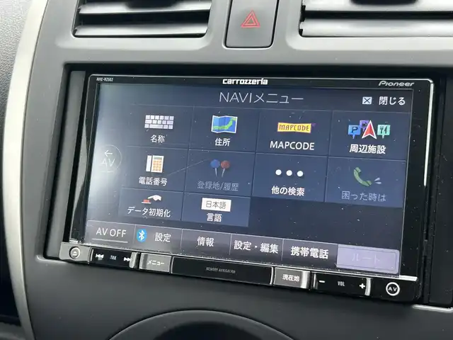 日産 マーチ 12X FOUR Vセレクション 道南・函館 2019(平31)年 6.2万km ブリリアントホワイトパール 社外ＳＤナビ（ＢＴ／ＣＤ／ＤＶＤ）/バックカメラ/ＥＴＣ/プッシスタート/横滑り防止装置/電動格納ミラー/スマートキー/オートライト