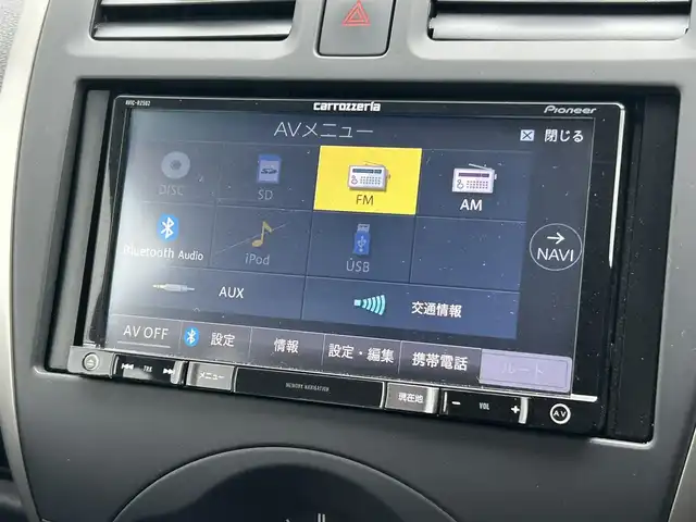 日産 マーチ 12X FOUR Vセレクション 道南・函館 2019(平31)年 6.2万km ブリリアントホワイトパール 社外ＳＤナビ（ＢＴ／ＣＤ／ＤＶＤ）/バックカメラ/ＥＴＣ/プッシスタート/横滑り防止装置/電動格納ミラー/スマートキー/オートライト
