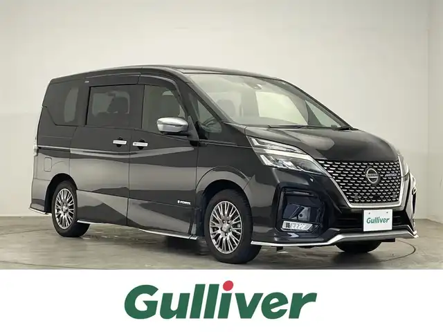 日産 セレナ e-パワー オーテック セーフティPKG 大阪府 2020(令2)年 4.1万km ダイヤモンドブラック 禁煙車/純正10インチナビ/(CD/DVD/フルセグ/Bluetooth)/アラウンドビューモニター/純正フリップダウンモニター/プロパイロット/両側電動/前後ドラレコ/インテリジェントパーキングアシスト/コーナーセンサー/BSM/LEDヘッドライト/オートライト/スマートキー/スペアキー/プッシュスタート