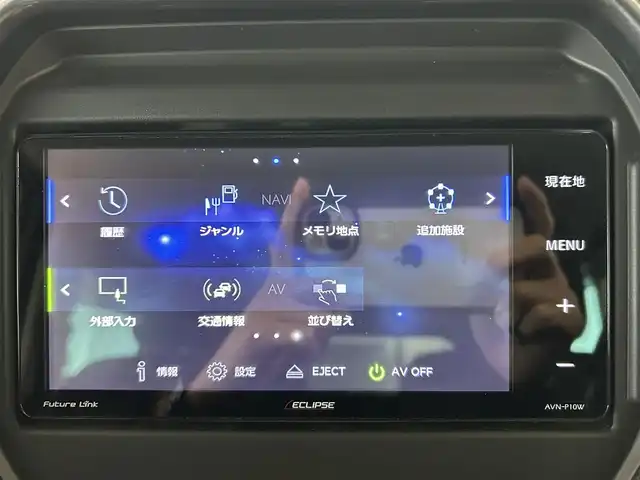 スズキ ハスラー Jスタイル 鹿児島県 2021(令3)年 3.2万km オフブルーメタリック/ガンメタリック2トーンルーフ スズキセーフティサポート/社外SDナビ【AVN-P10W】/（CD/DVD/フルセグ/Bluetooth/SD）/社外前後ドライブレコーダー/ステアリングリモコン/前席シートヒーター/アイドリングストップ/ルーフレール/電動格納ミラー/純正LEDヘッドライト/オートライト/社外フロアマット/純正15インチアルミ/純正ドアバイザー