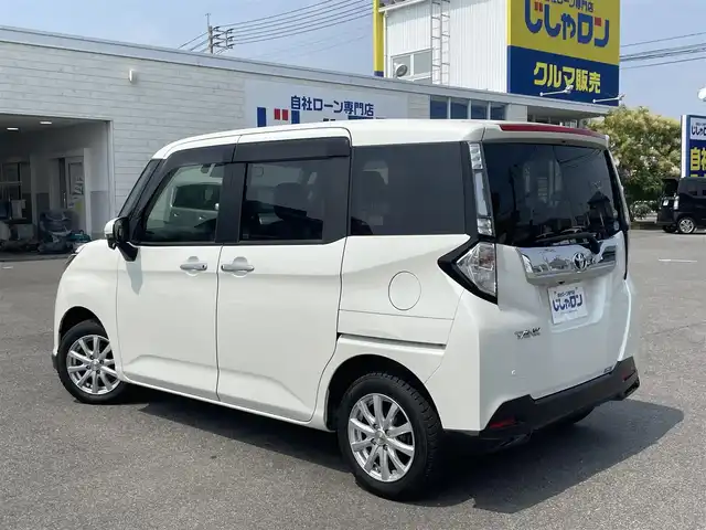 トヨタ タンク カスタムG S 佐賀県 2018(平30)年 8.7万km パールホワイトⅢ （株）IDOMが運営する【じしゃロン佐賀店】の自社ローン専用車両になります。/こちらは現金またはオートローンご利用時の価格です。自社ローンご希望の方は別途その旨お申し付けください/・両側電動スライド　/・純正９インチナビ　/・フルセグ/ＢＴオーディオ/ＤＶＤ/ＣＤ　/・バックカメラ　/・ビルトインＥＴＣ　/・ドラレコ